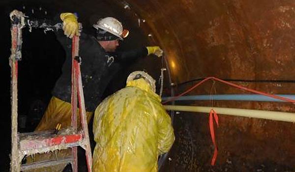 Water conveyance tunnel rehabilitation
