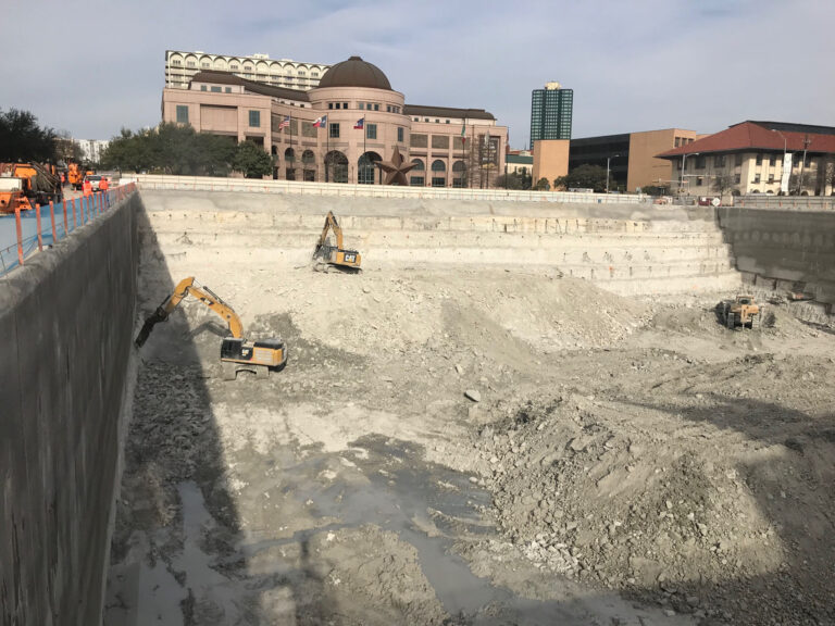 Capitol Complex Phase I excavation, Austin, TX