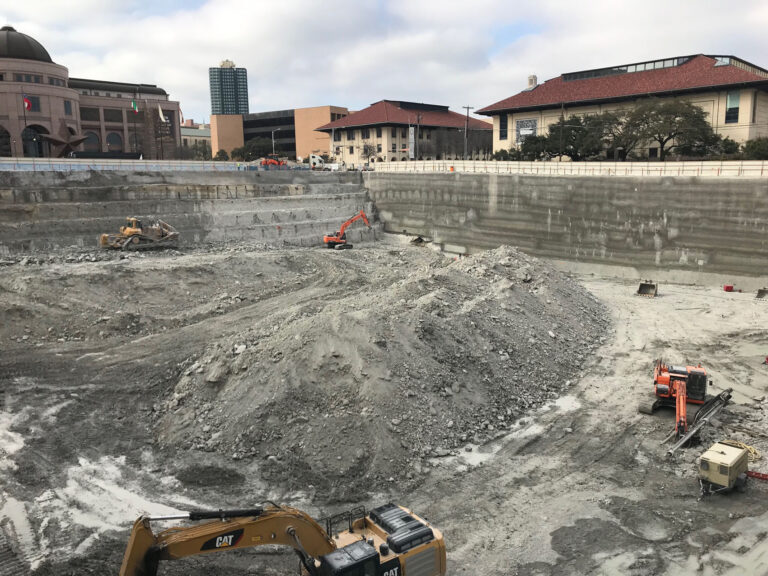 Capitol Complex Phase I excavation, Austin, TX