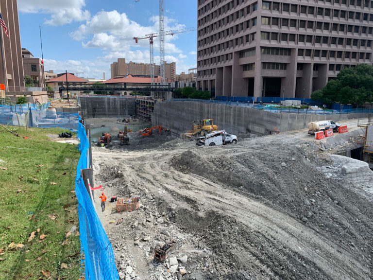 Capitol Complex Phase I excavation, Austin, TX