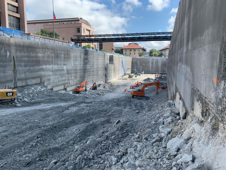 Capitol Complex, Phase I excavation, Austin, TX