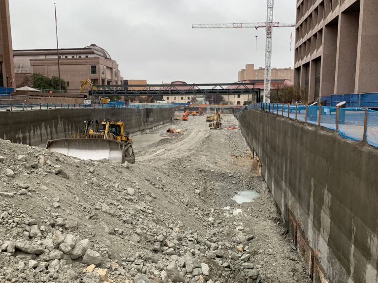 Capitol Complex Phase I excavation, Austin TX