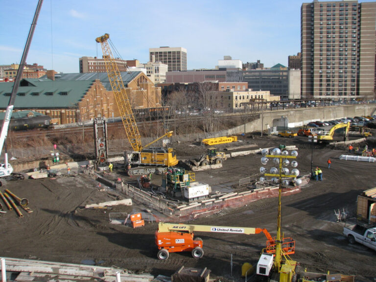 View of Construction Site, Clinton CSO Storage