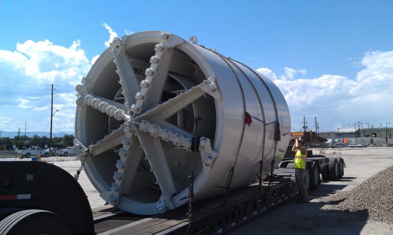 Open face Tunnel Boring Machine, Dakota Avenue Outfall Tunnel, Denver, CO