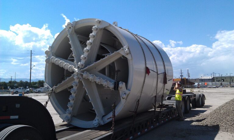 Open face Tunnel Boring Machine, Dakota Avenue Outfall Tunnel, Denver, CO