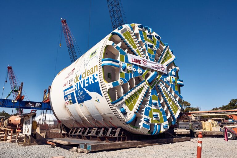 TBM Chris Northeast Boundary Tunnel