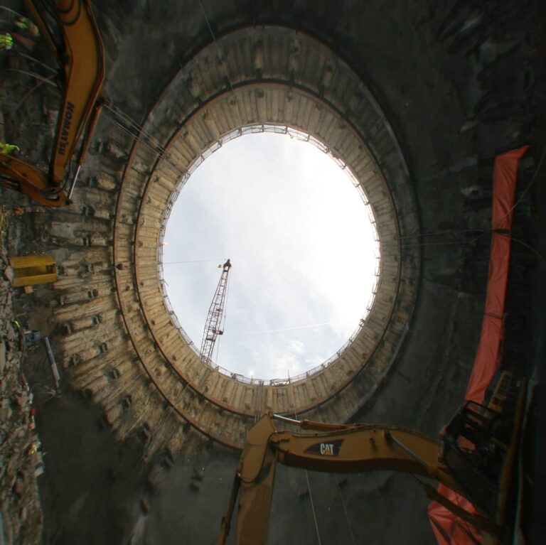 South Cobb Shaft looking Up