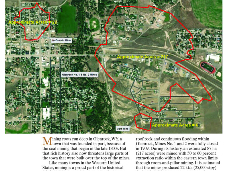 Mining Engineering Magazine: Subsidence Mitigation in Artesian Conditions