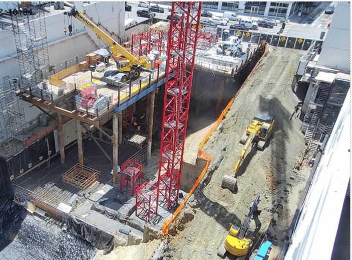 Brierley Designs Equipment Trestle in Downtown Los Angeles