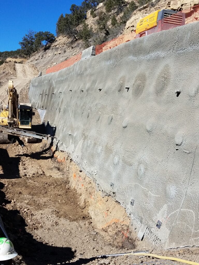 Soil Nail Wall Trinidad Slope Stabilization