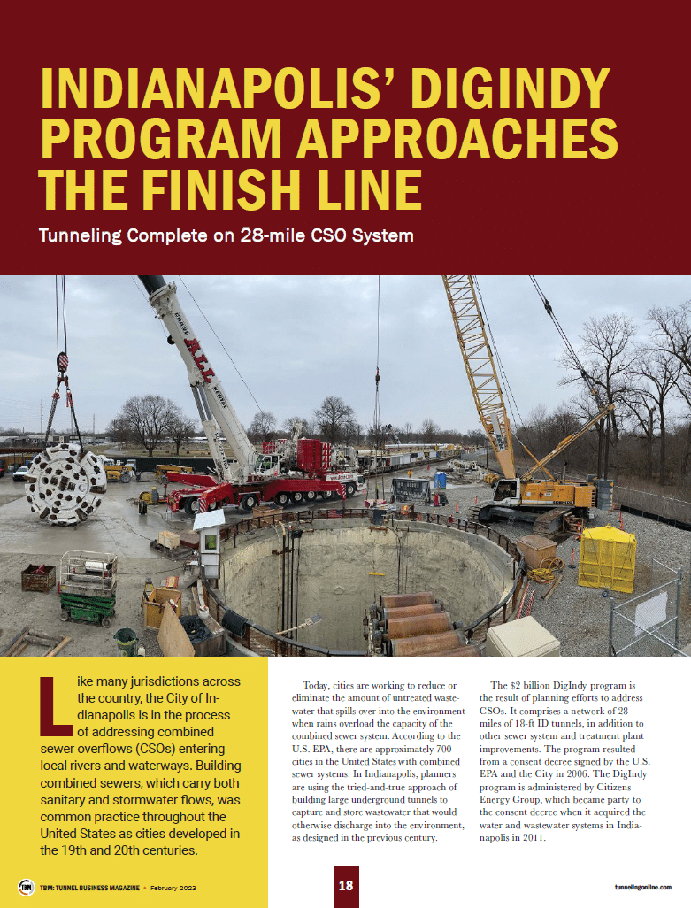 CHRYSO and CONDAT Technology Partnership in TBM Tunneling