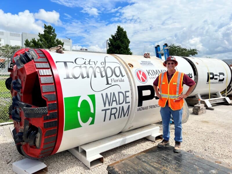 Challenges and Successes for A Large Diameter Subaqueous Microtunnel in Downtown Tampa, Florida